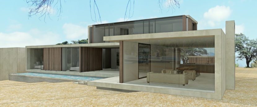 Private villa in Ventura, California, designed by Tomas Korb